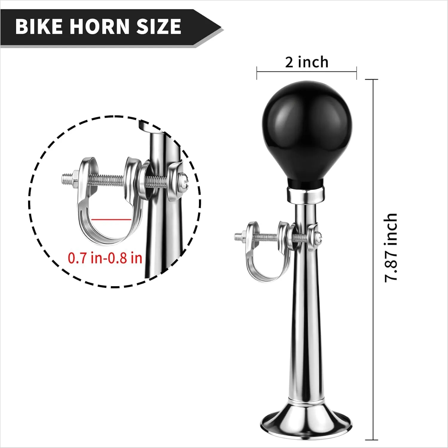 Classic Bicycle Air Horn Bell 7