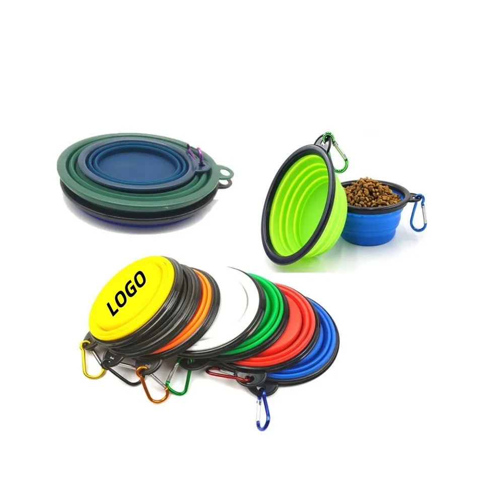 Large Capacity Collapsible Silicone Pet Bowl 2