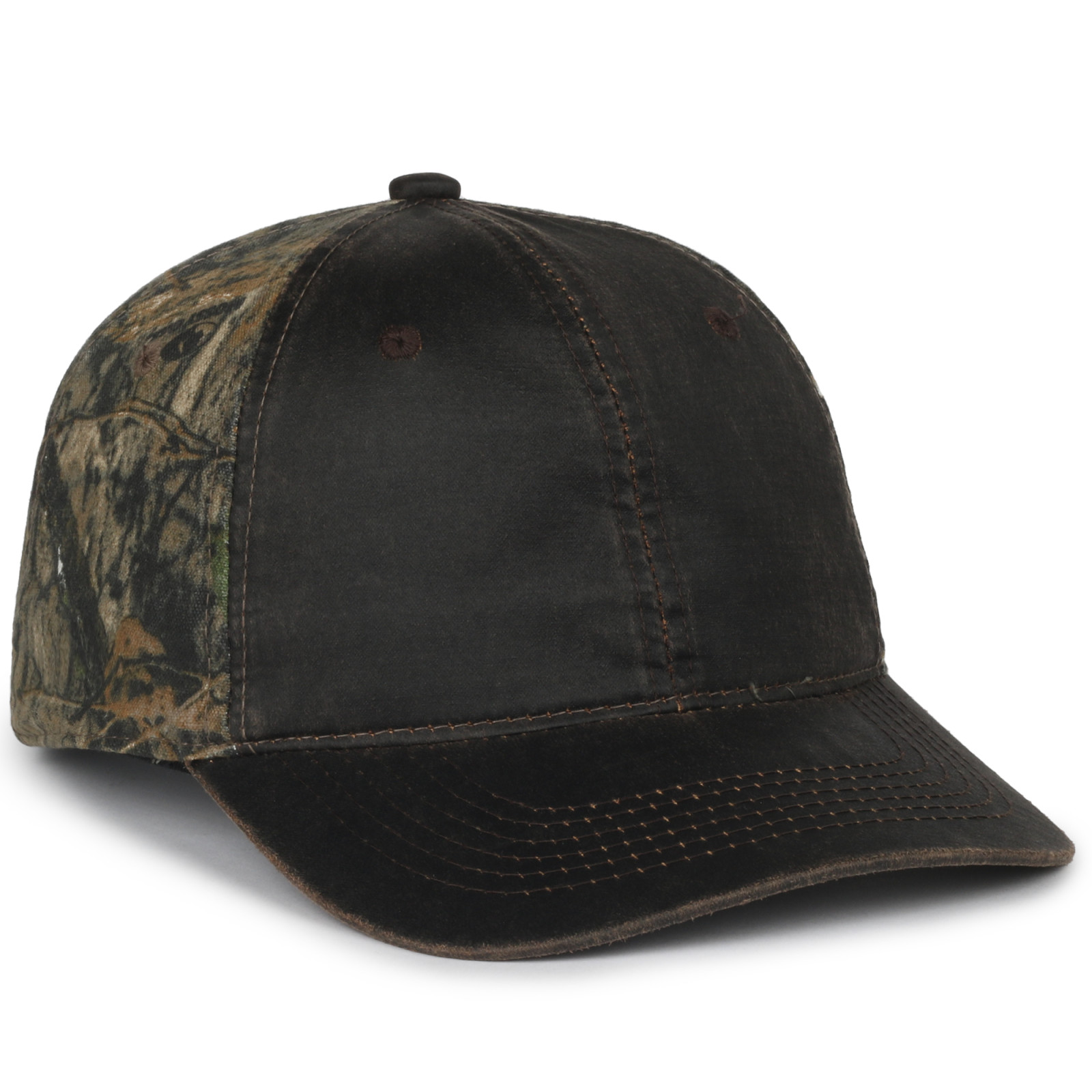 Weathered Cotton w/Camo Back 5