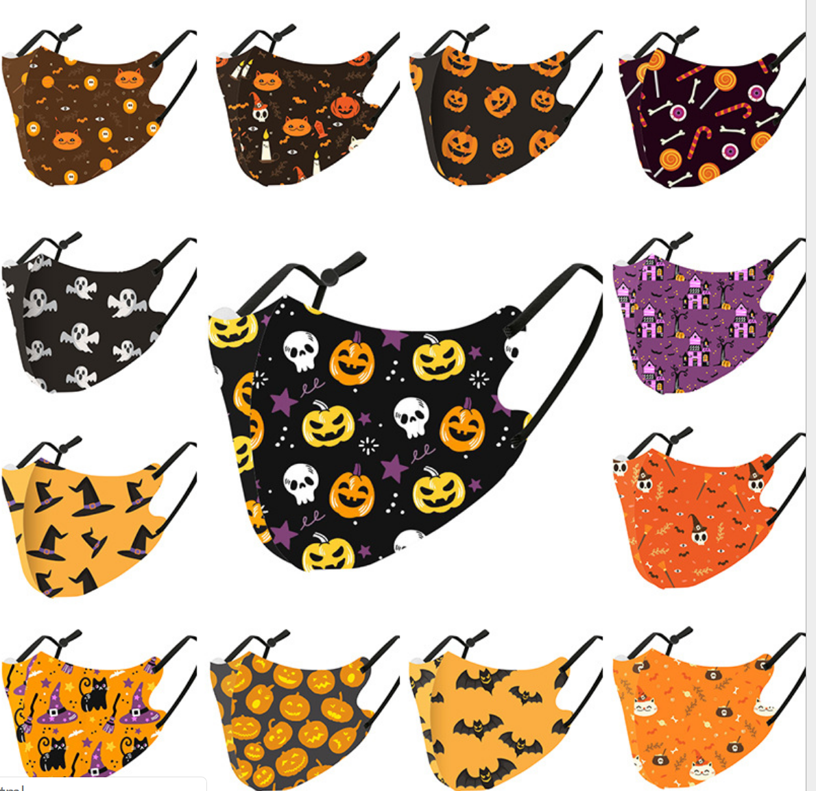 Kids Christmas Mask-Washable& Breathable 3