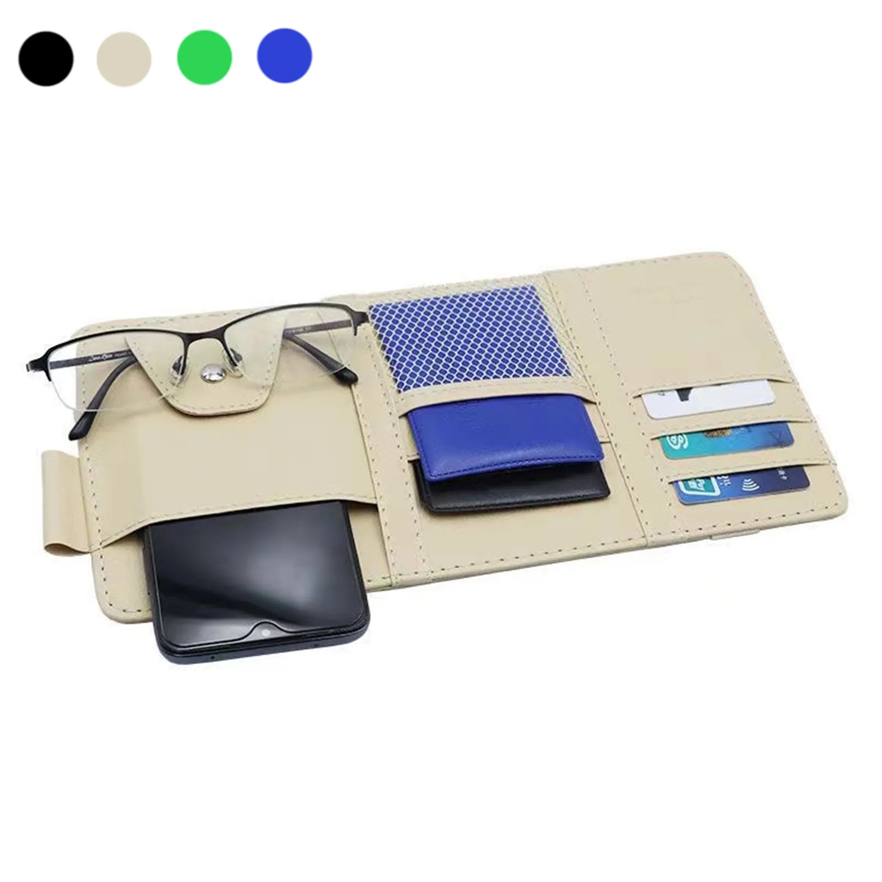 Multi-functional Car Sun Visor Organizer 3