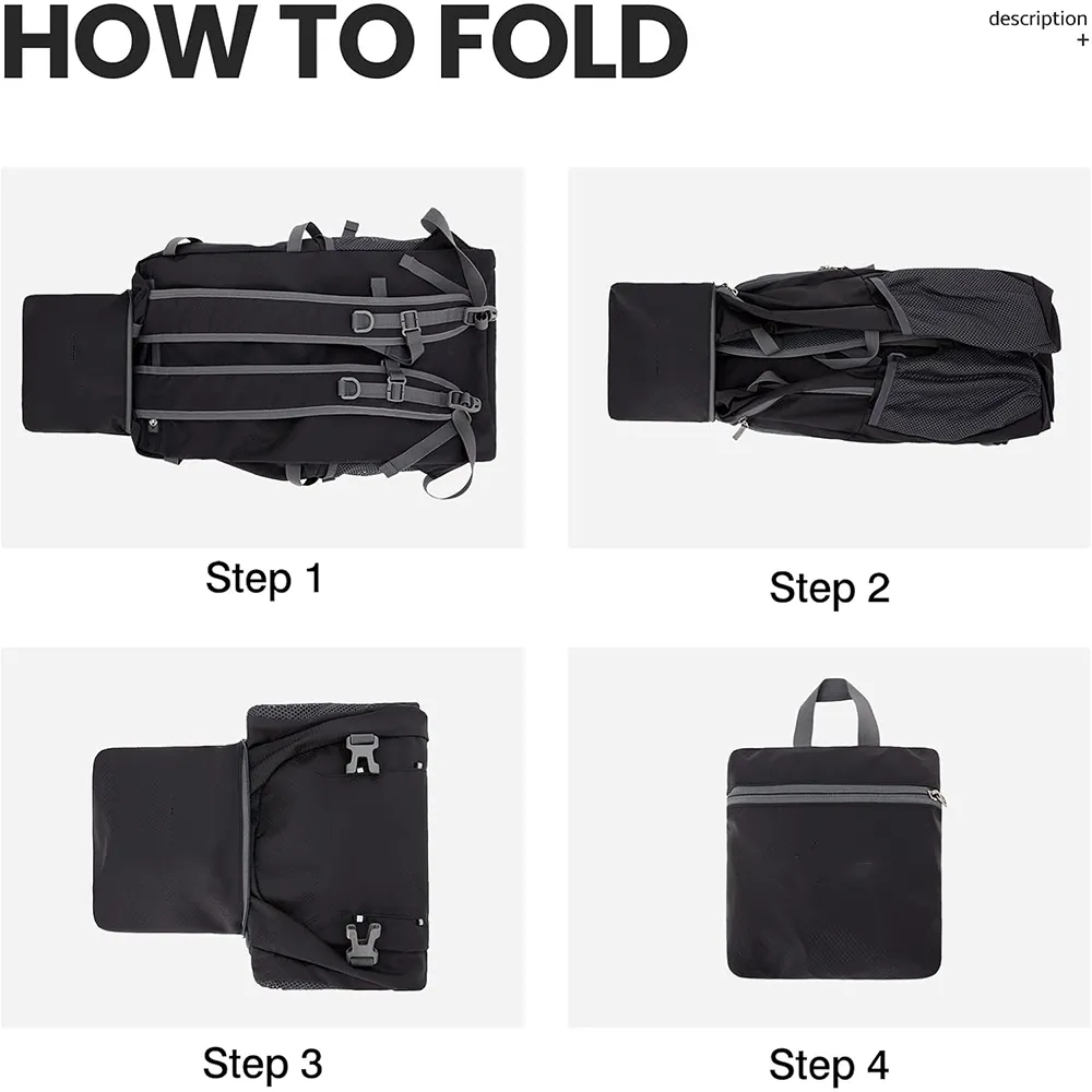 Ultra Lightweight Hiking Packable Backpacks 4