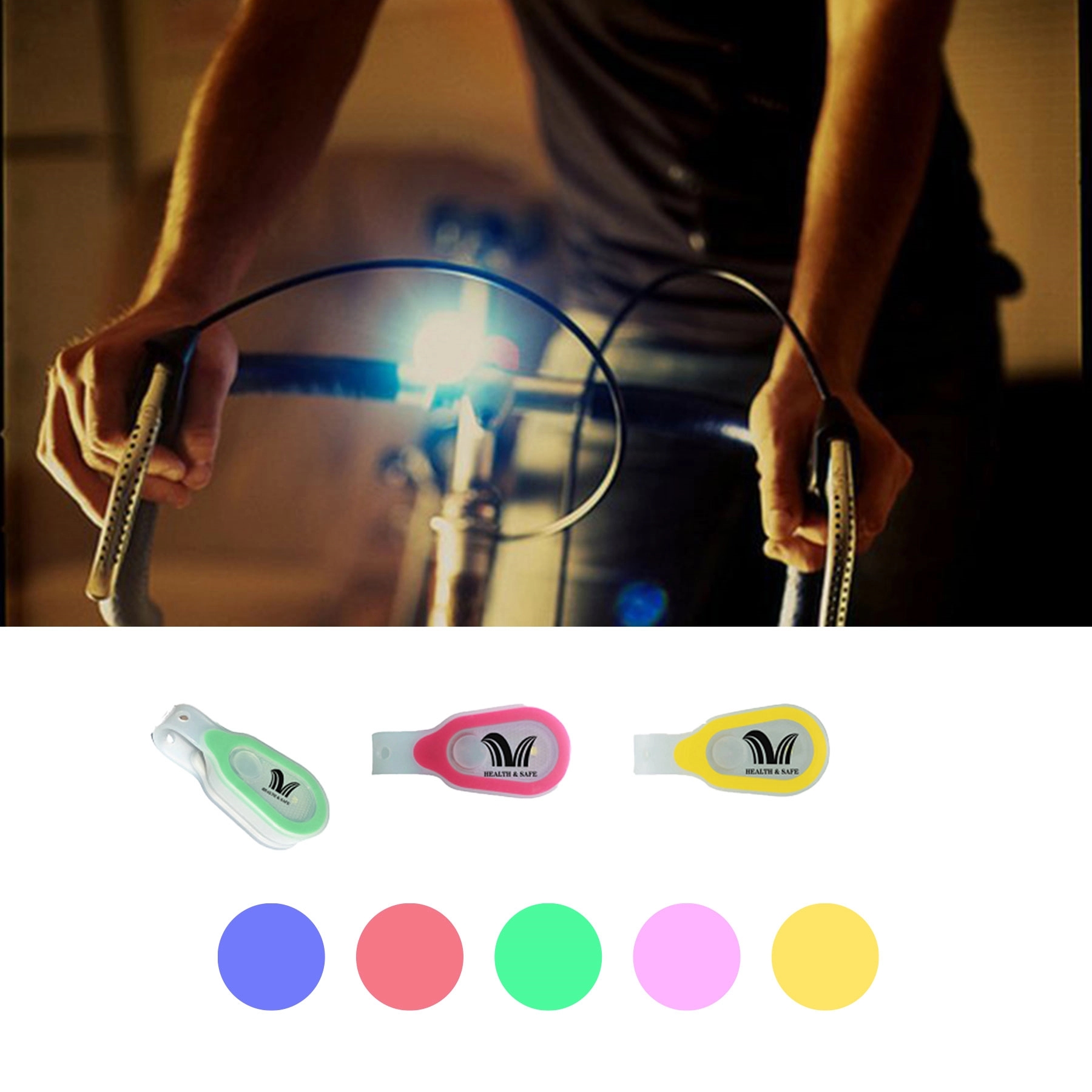 Safety  Running Bike Lights Bicycle Accessories for Runners 5