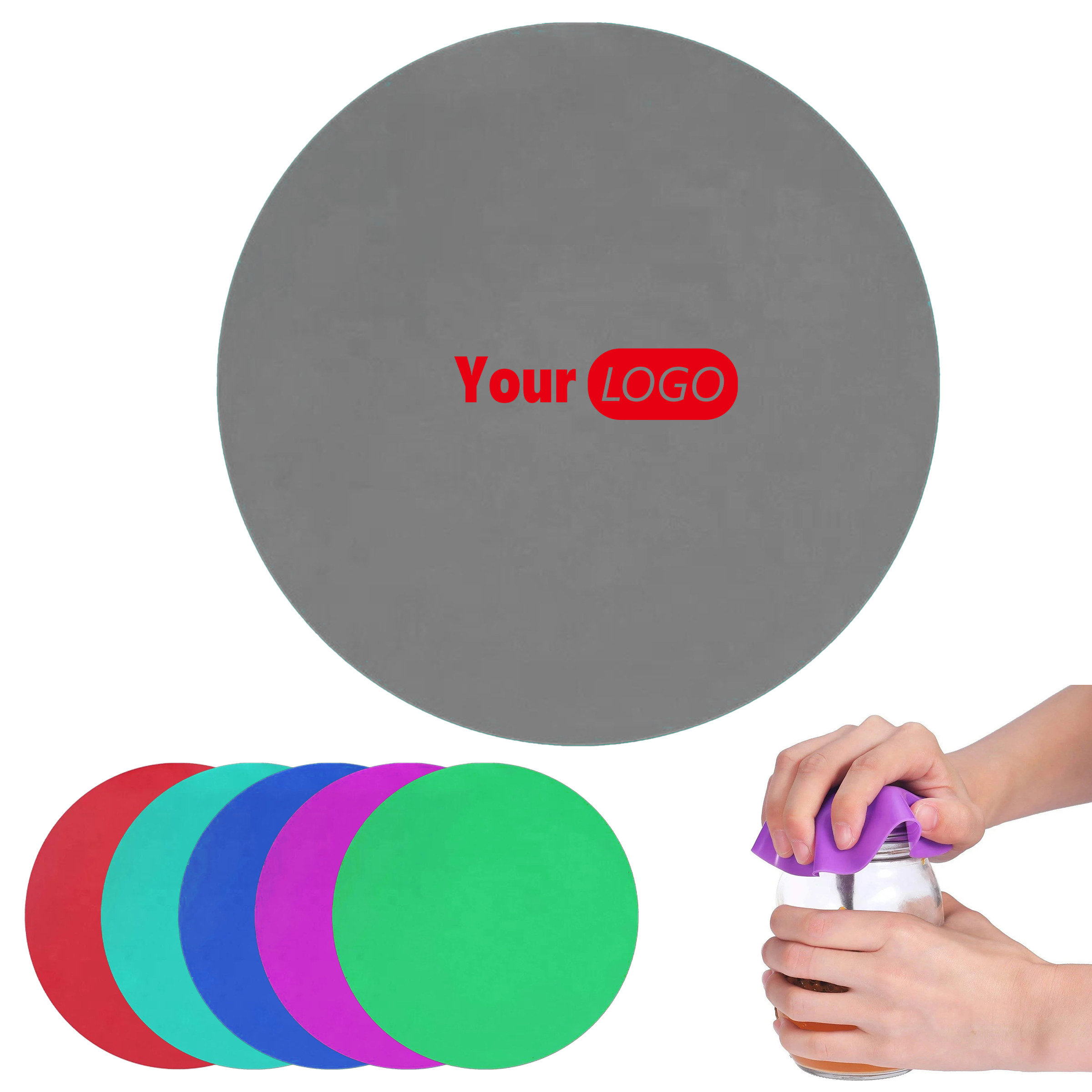 Silicone Non-Slip Jar Opener ?C Customizable And Easy To Use 5