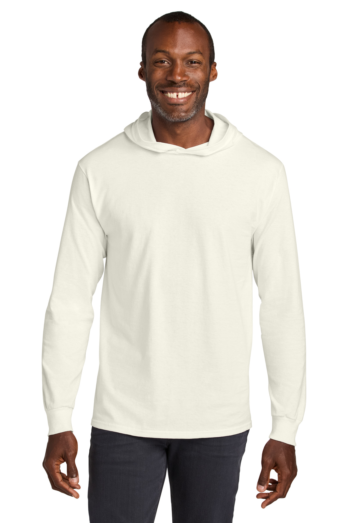Jerzees Classics Unisex Cotton Long Sleeve Hooded T-Shirt 363LH 59