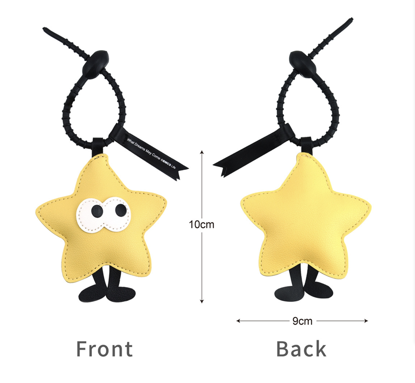 Christmas and New Year PU Pendant Bag Charms 4