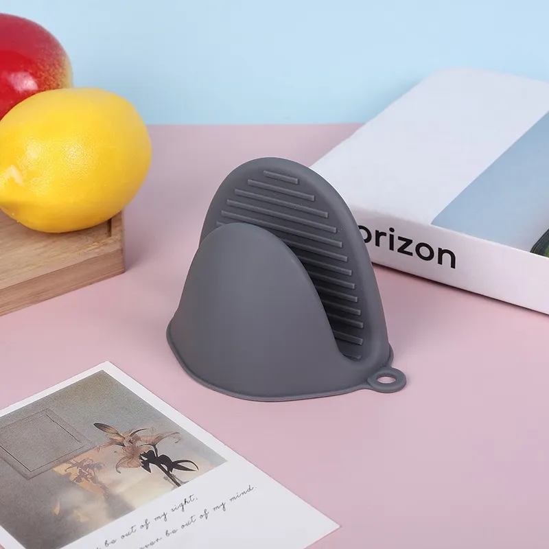 Wholesale Silicone Heatproof Oven Mitts Set 3