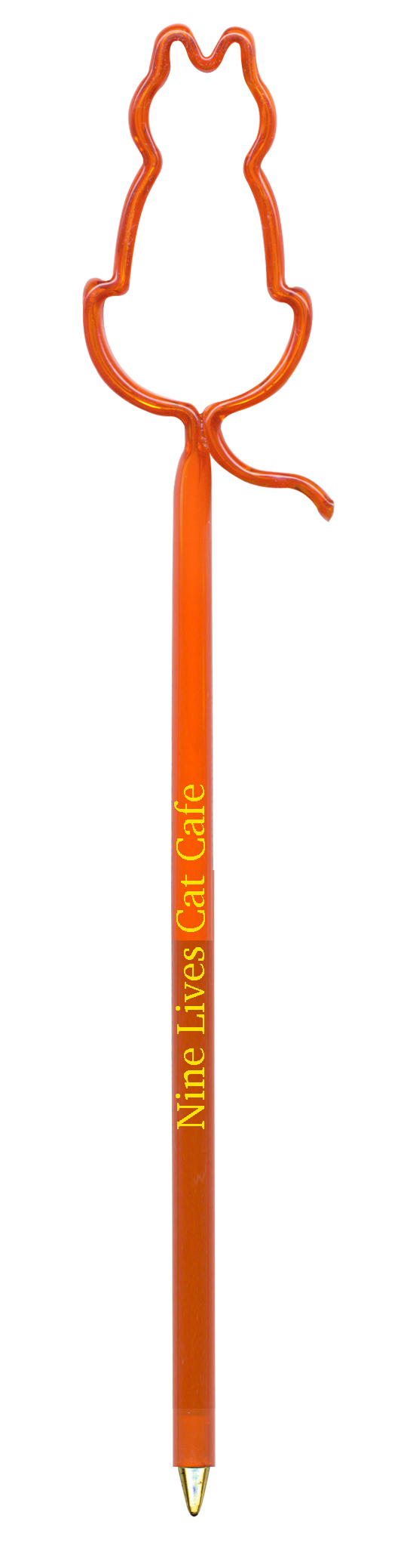 Cat with Tail Baby Bend, Bent Pen