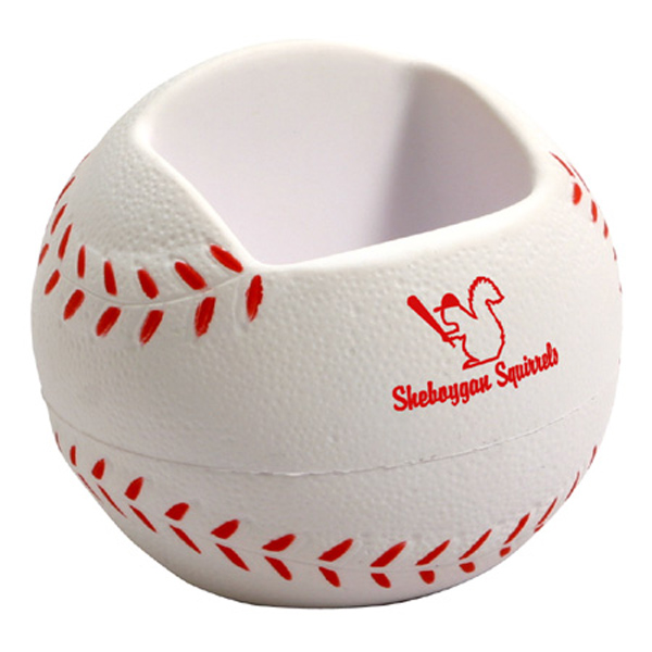 Baseball Stress Reliever Desktop Bin 3