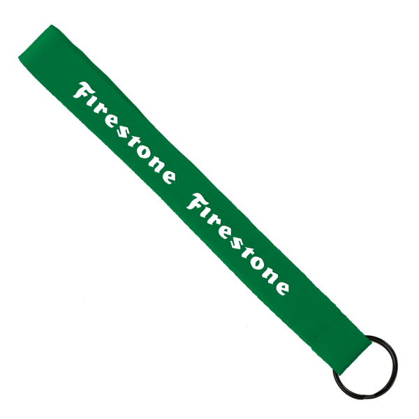 3/4" Sewn Polyester wrist Keychain with Metal Split-Ring 44