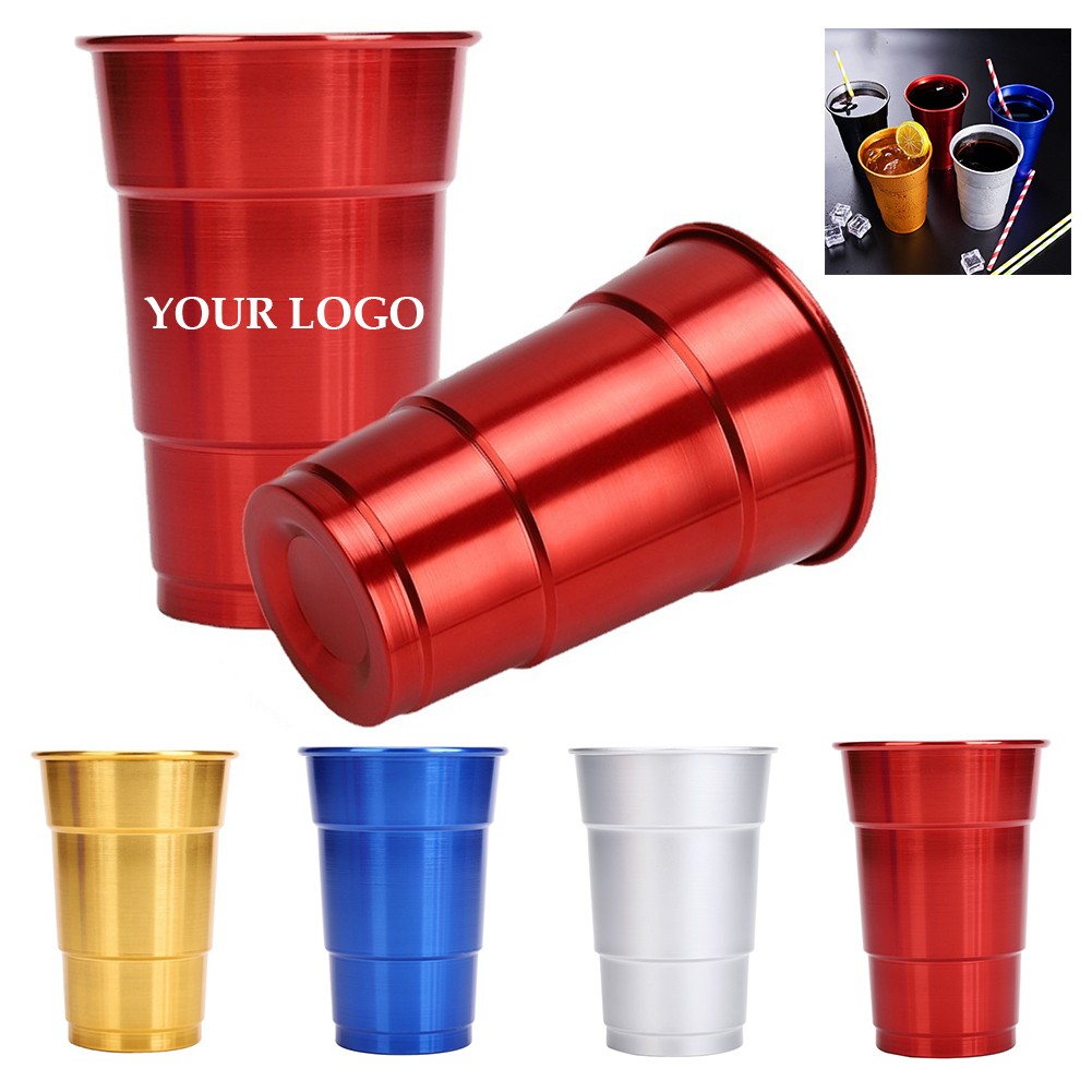 16oz Eco-Friendly Recyclable Aluminum Cup 1