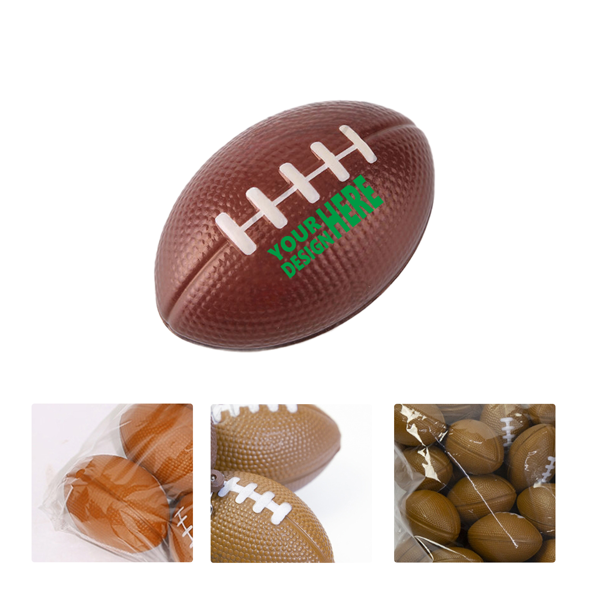 MOQ50 PU Foam Football Stress Ball Customization 2