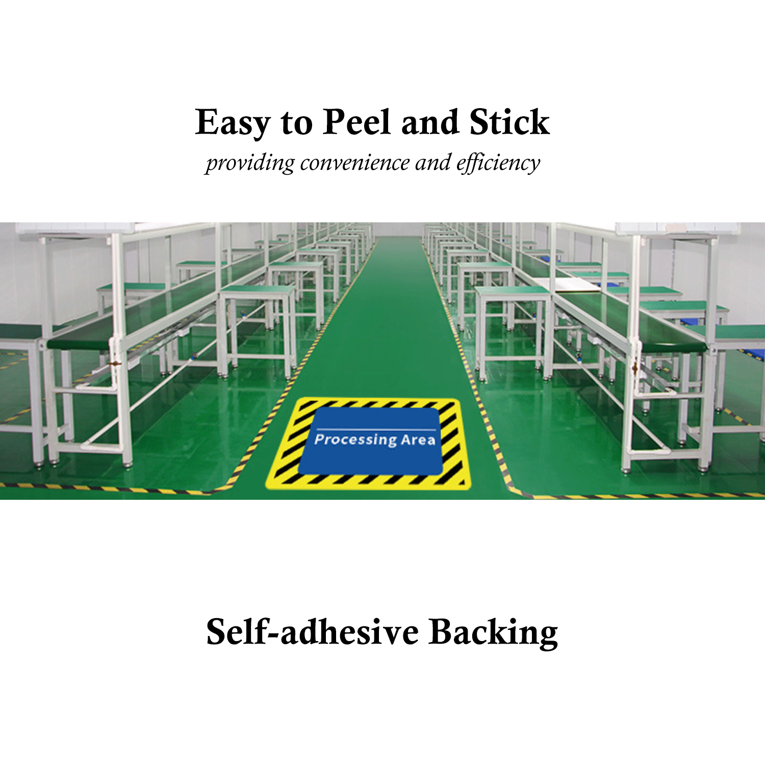 Pvc Road Workshop Factory Warehouse Security Warning Sign 4