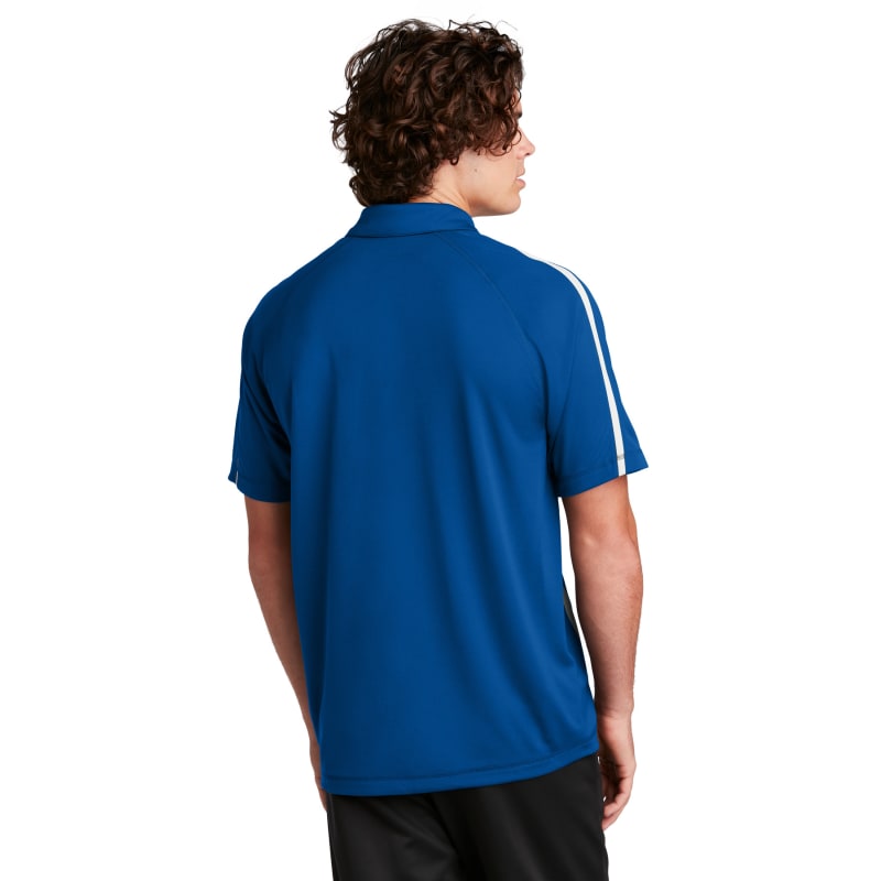 Sport-Tek PosiCharge Micro-Mesh Colorblock Polo. 30