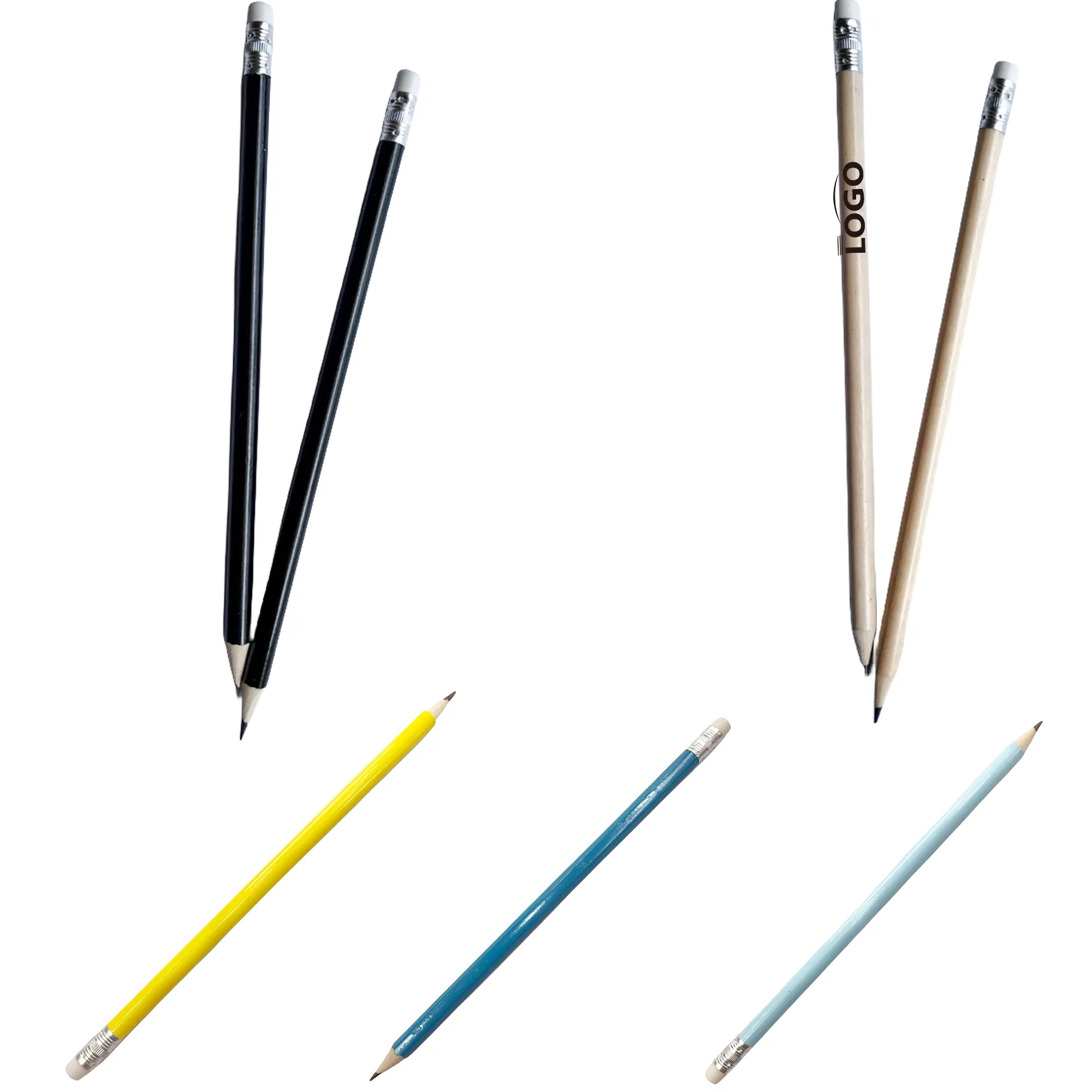 7.5" L Wooden Pencil MOQ100 3