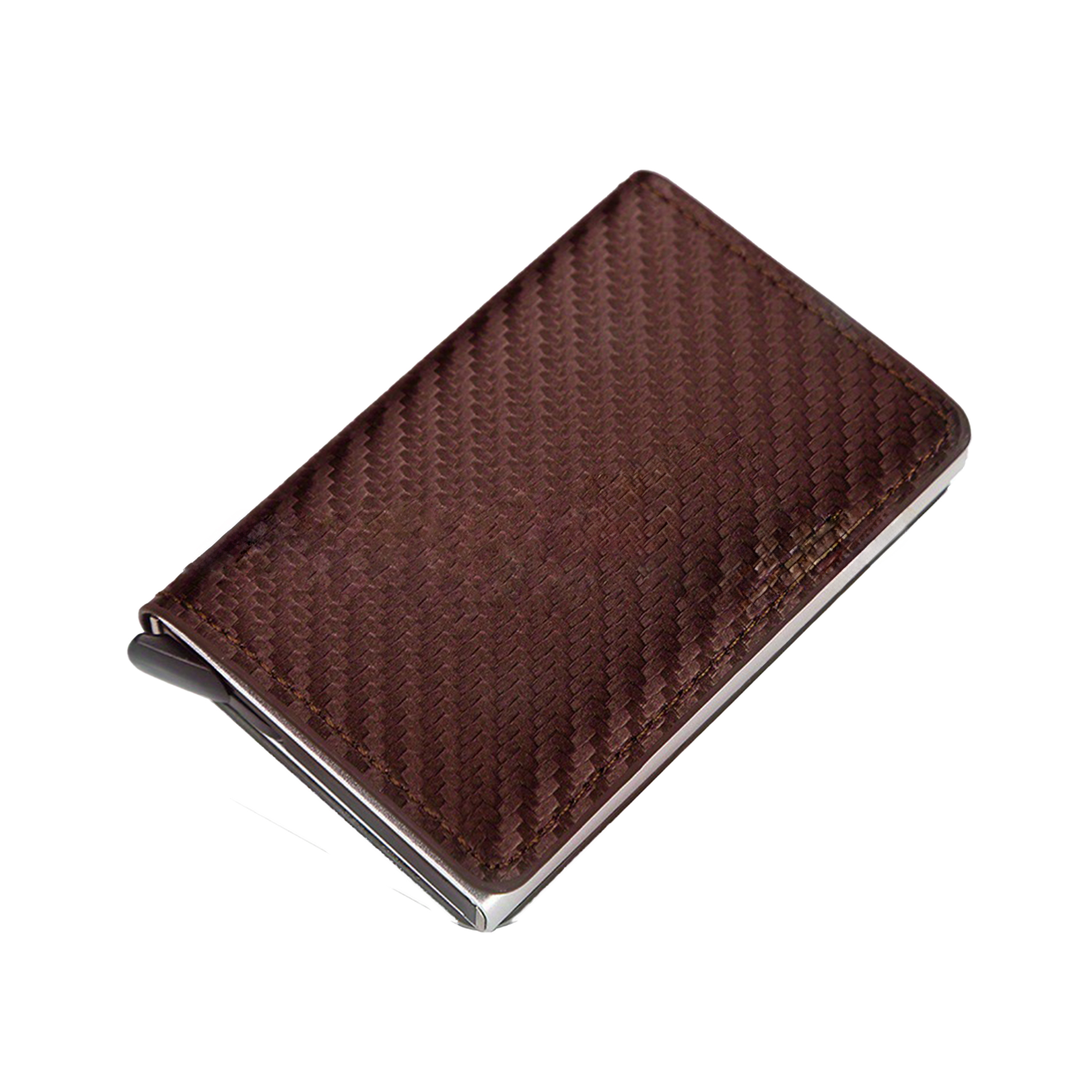 Polyurethane Anti Theft Rfid Anti Magnetic Brush Men'S Card Bag 1