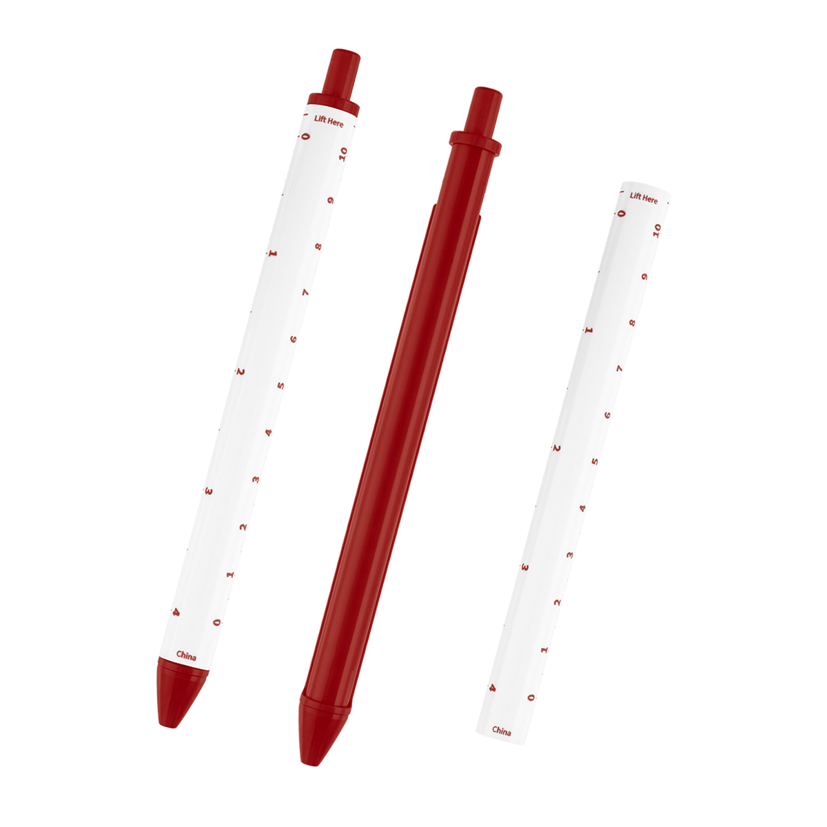 STRAIGHT LINE PEN WITH 4" RULER 4