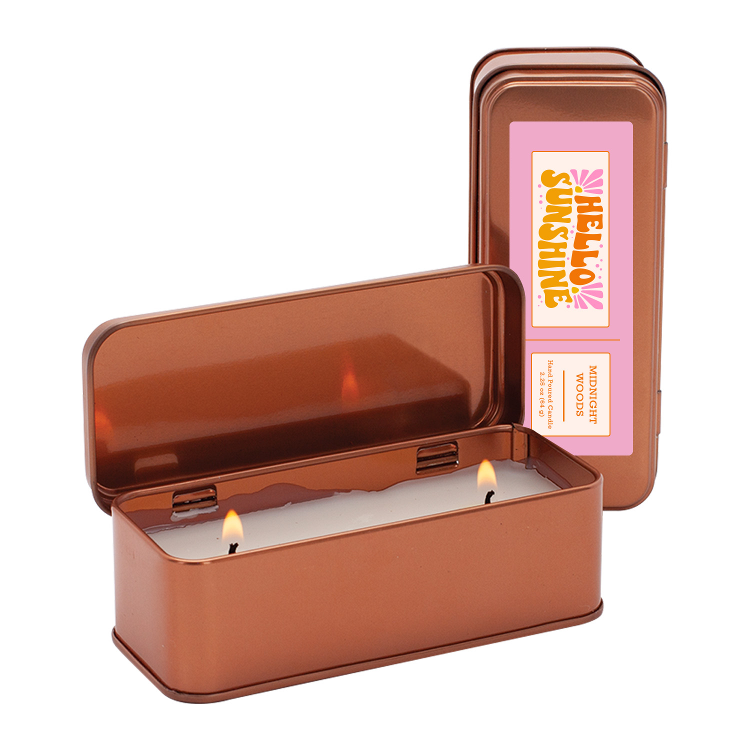 2.25 oz. Lux Copper Candle 14