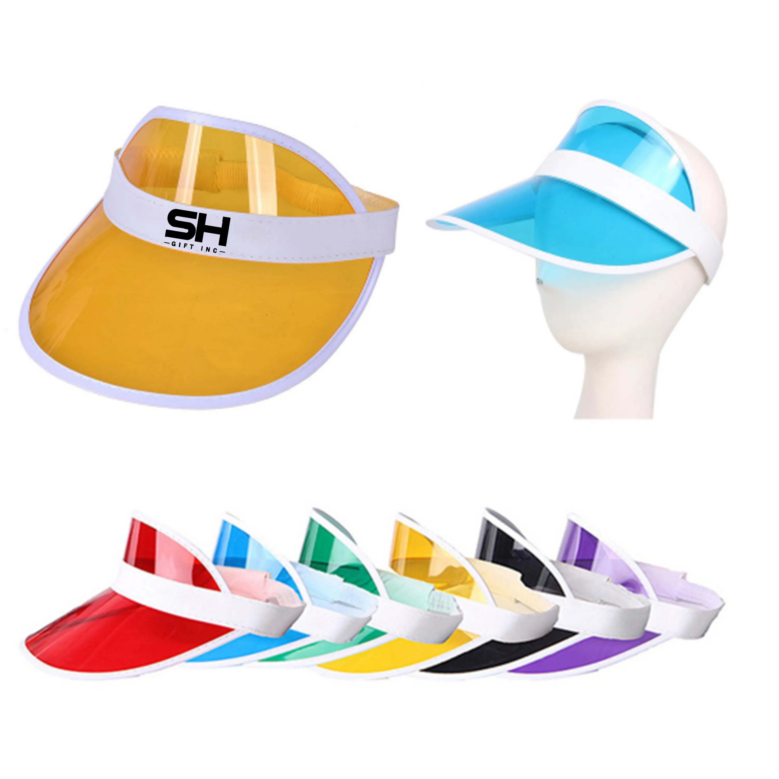 PVC Sun Visor Cap 1