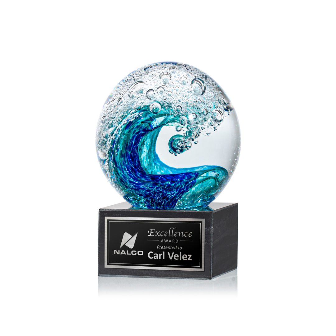 Surfside Award on Square Marble 8