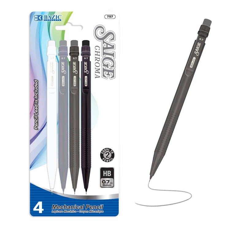 Mechanical Pencils - 4 Pack Assorted Colors 2