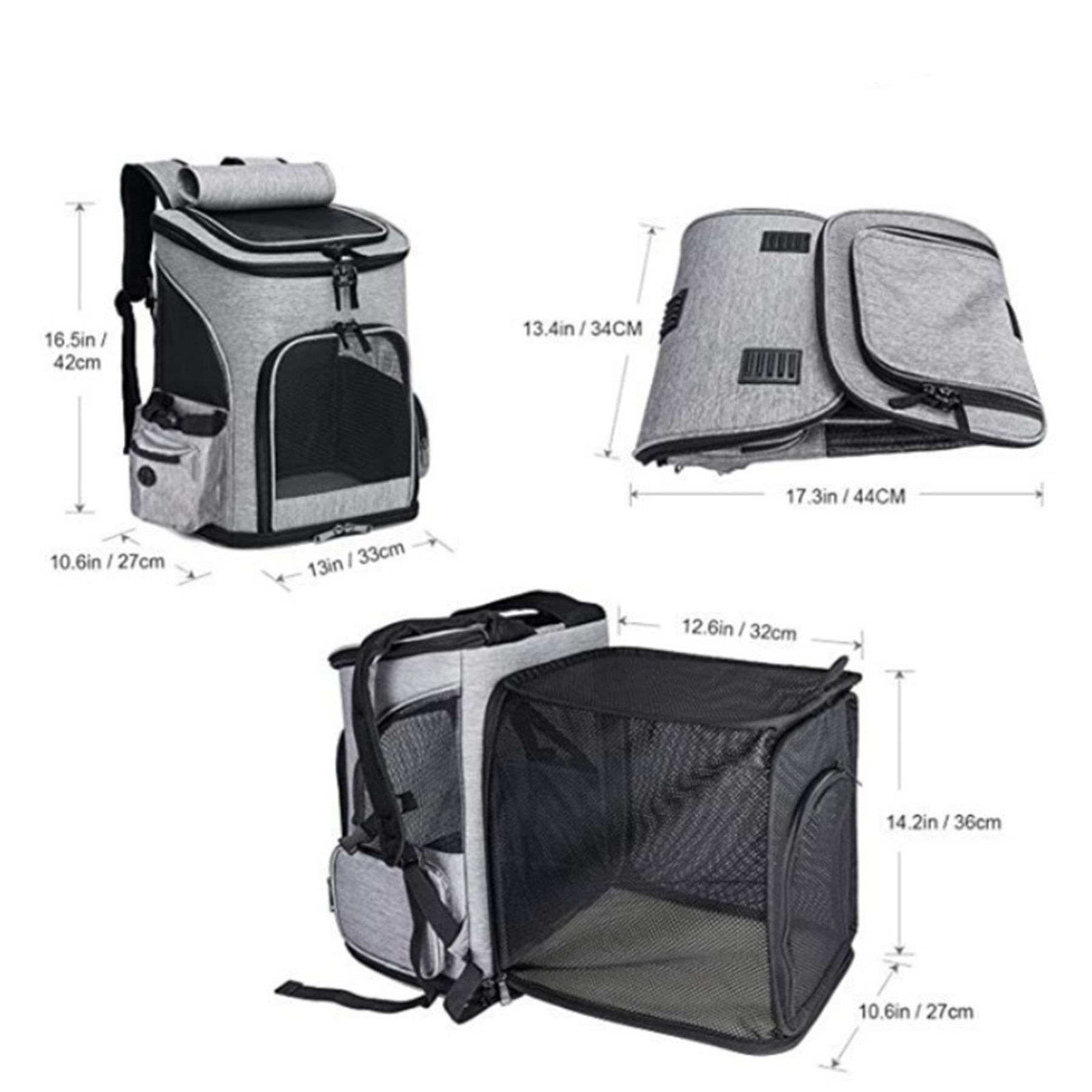 Large Capacity pet Travel Backpack 2