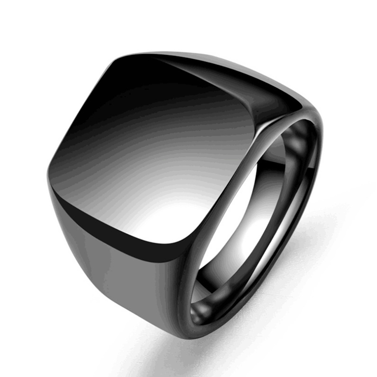 Punk Style Personalized Cast Titanium Steel Ring 5