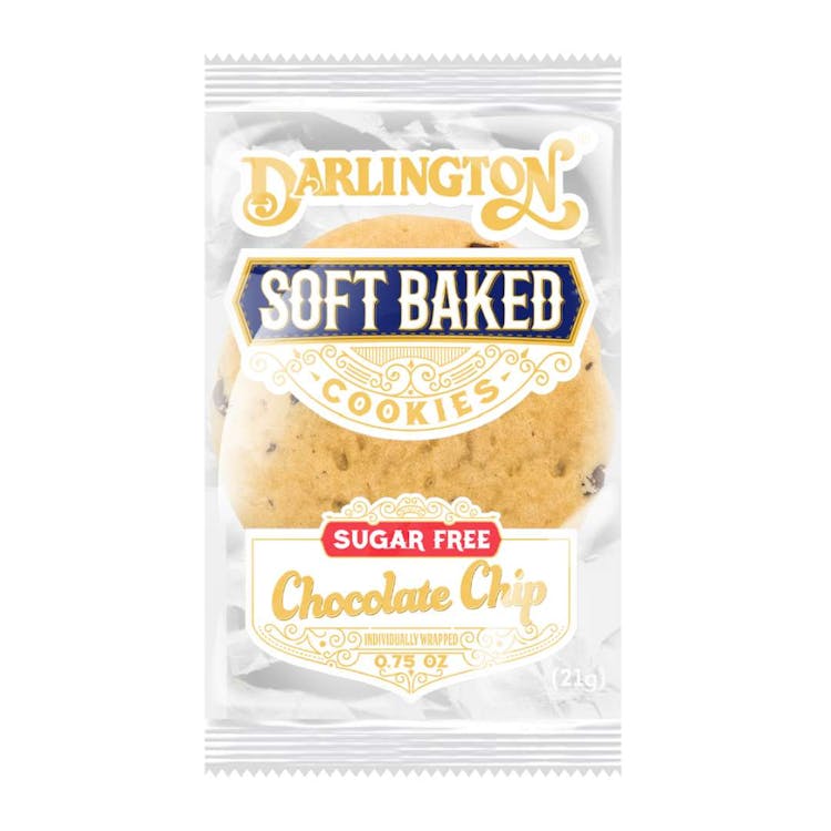 Soft Baked Chocolate Chip Cookies - Sugar Free 0.75oz 1