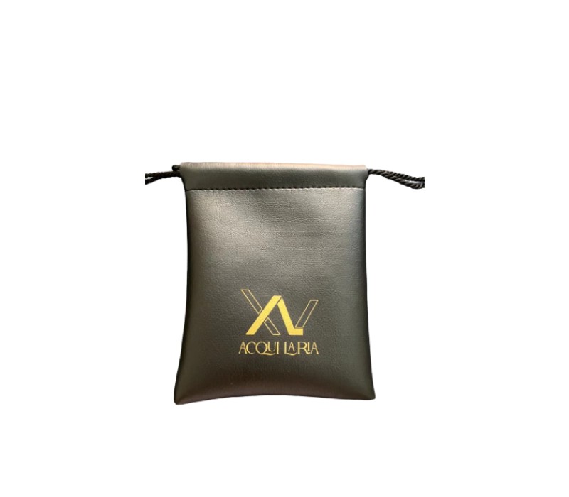 PU Leather Drawstring Pouch 4