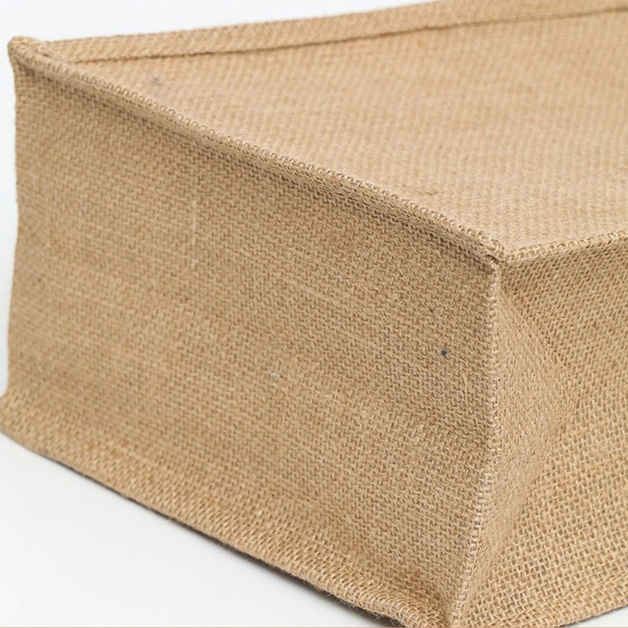 Large Jute Tote Bag, custom tote bag with logo imprint 3