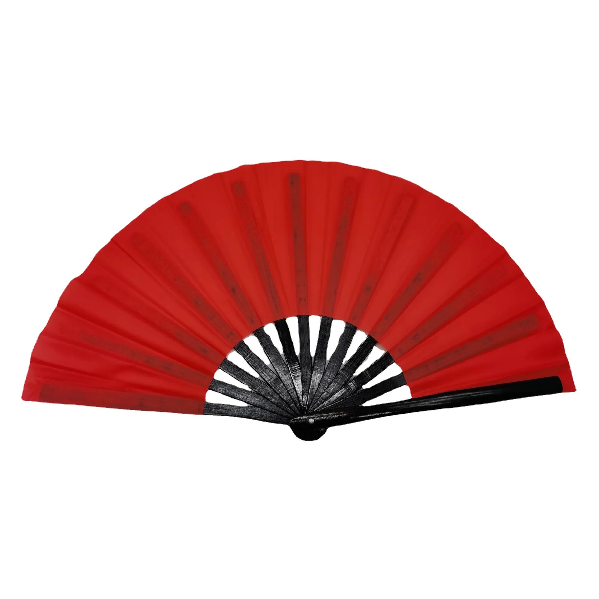 Funny Large Bamboo Fan With UV Reactive Ink 7
