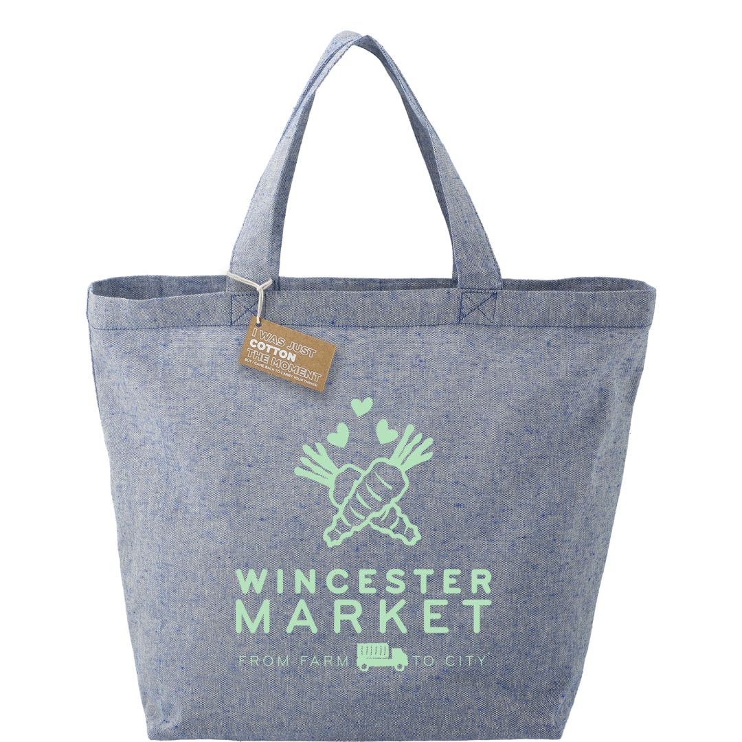 Recycled 5oz Cotton Twill Grocery Tote 82