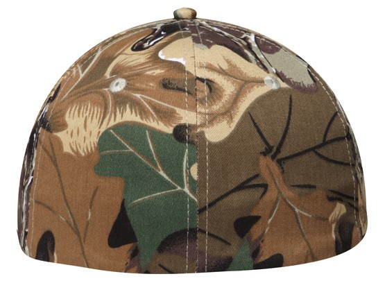OTTO CAP "OTTO FLEX" Camouflage 6 Panel Low Profile Baseball Cap 16