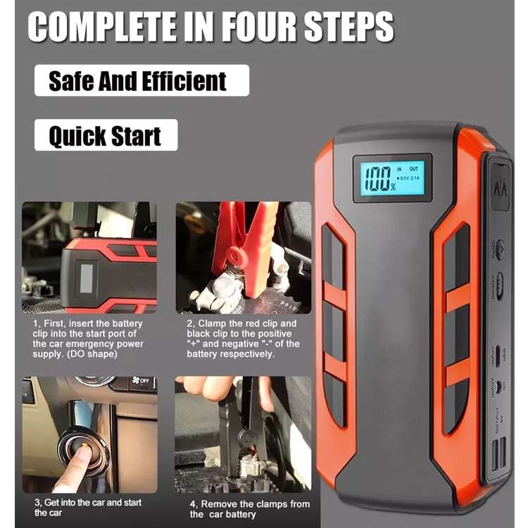 New Design Emergency Battery Station Jump Starter 1