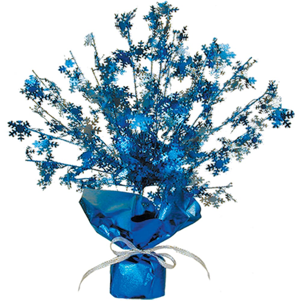 Snowflake Centerpieces - Blue 15" 2