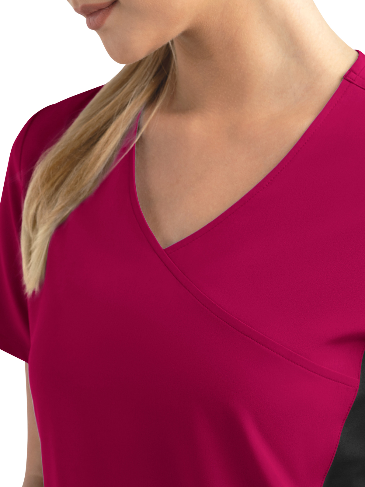 Maevn - Matrix Impulse - Women's Two-Pocket Mock Wrap Top 13