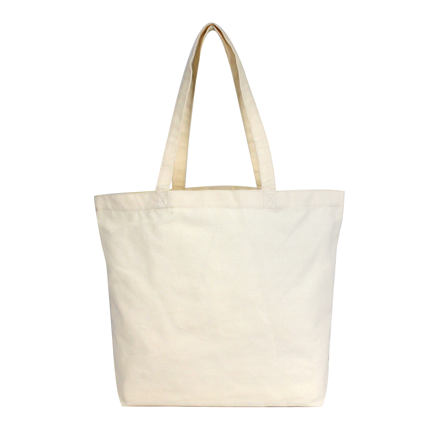 Large Cotton Canvas Tote, custom tote bag with logo imprint 2