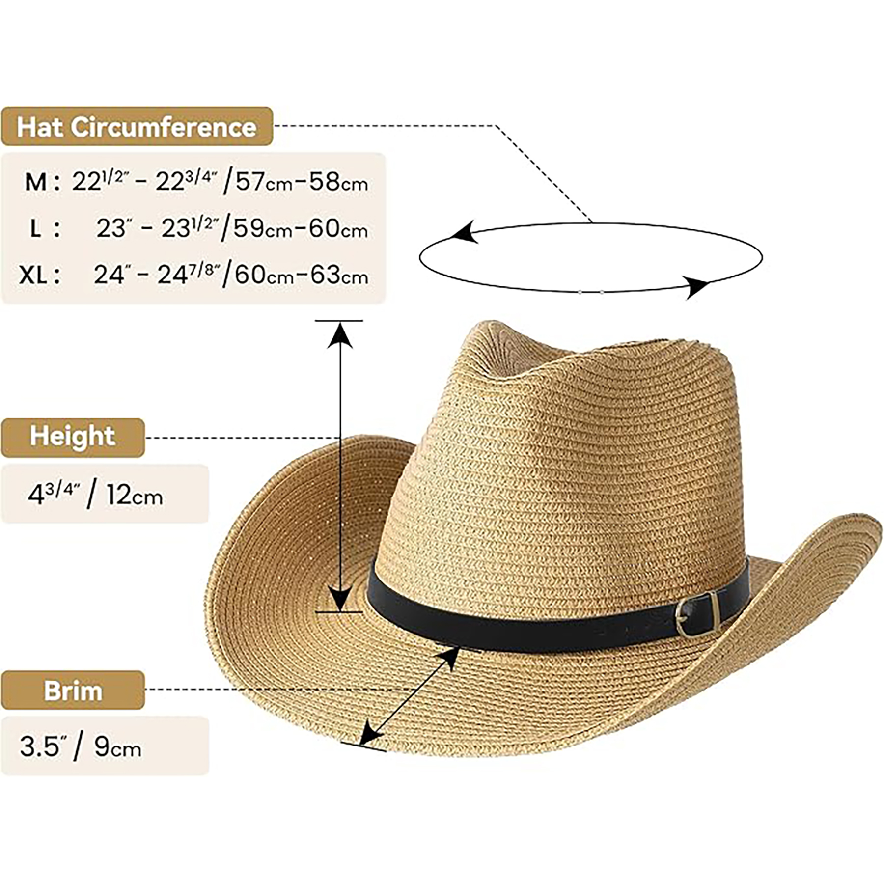Straw Cowboy Hat 7