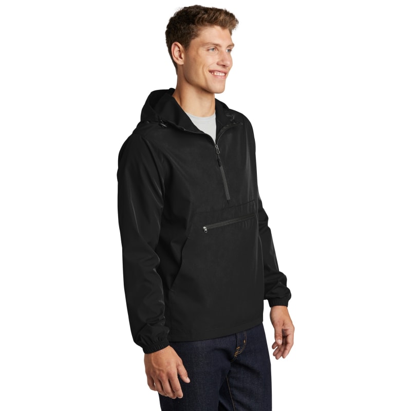 Sport-Tek Packable Anorak. 14