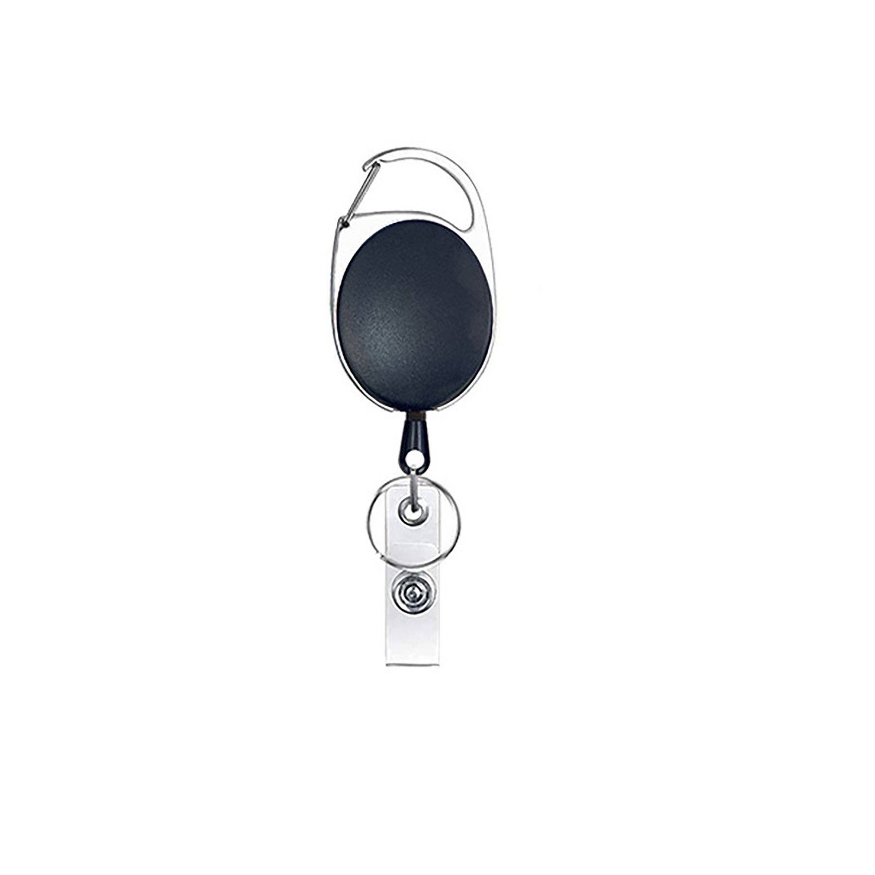 Retractable Badge Reel with Keychain 11