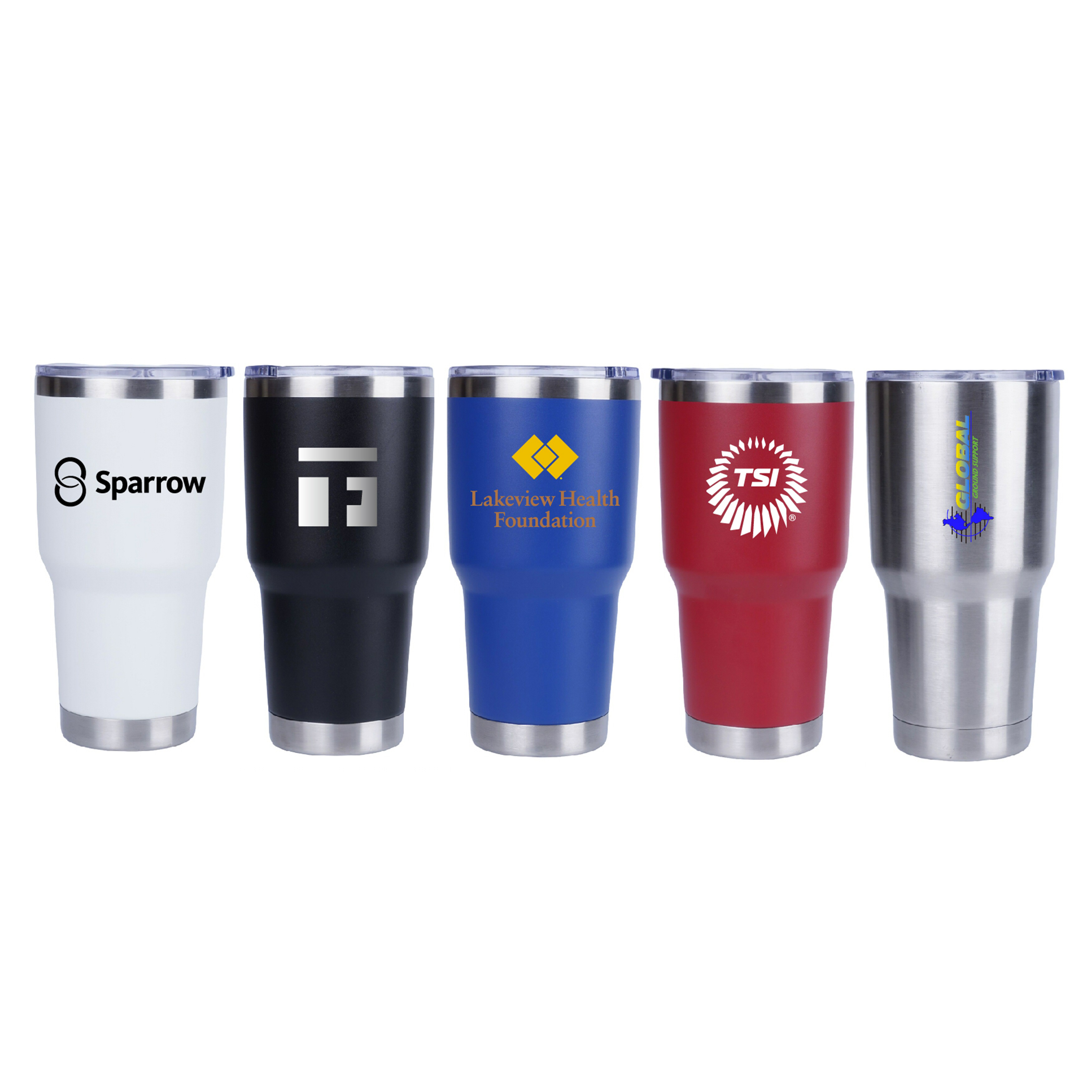 30 oz. Full Color CustomPrint Insulated Tumbler with Sliding Lid 4