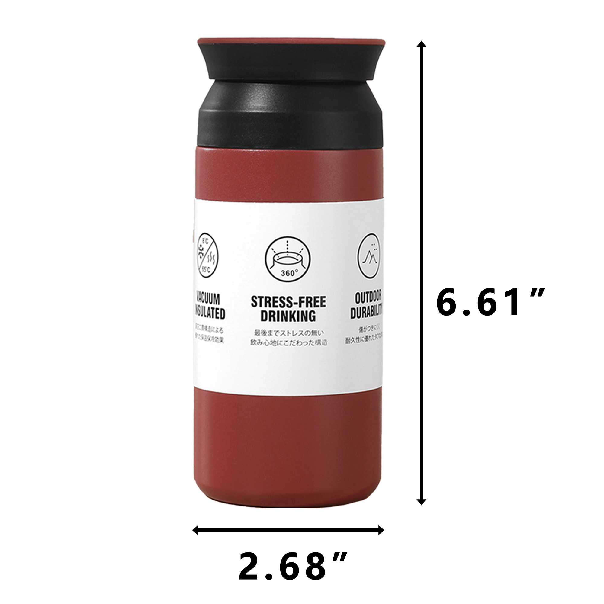 12oz 304 Stainless Steel Coffee Tumbler 2