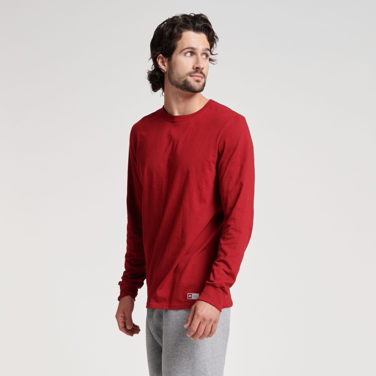 RUSSELL ATHLETIC DRI-POWER® CVC Performance Unisex Long-Sleeve T-Shirt 20