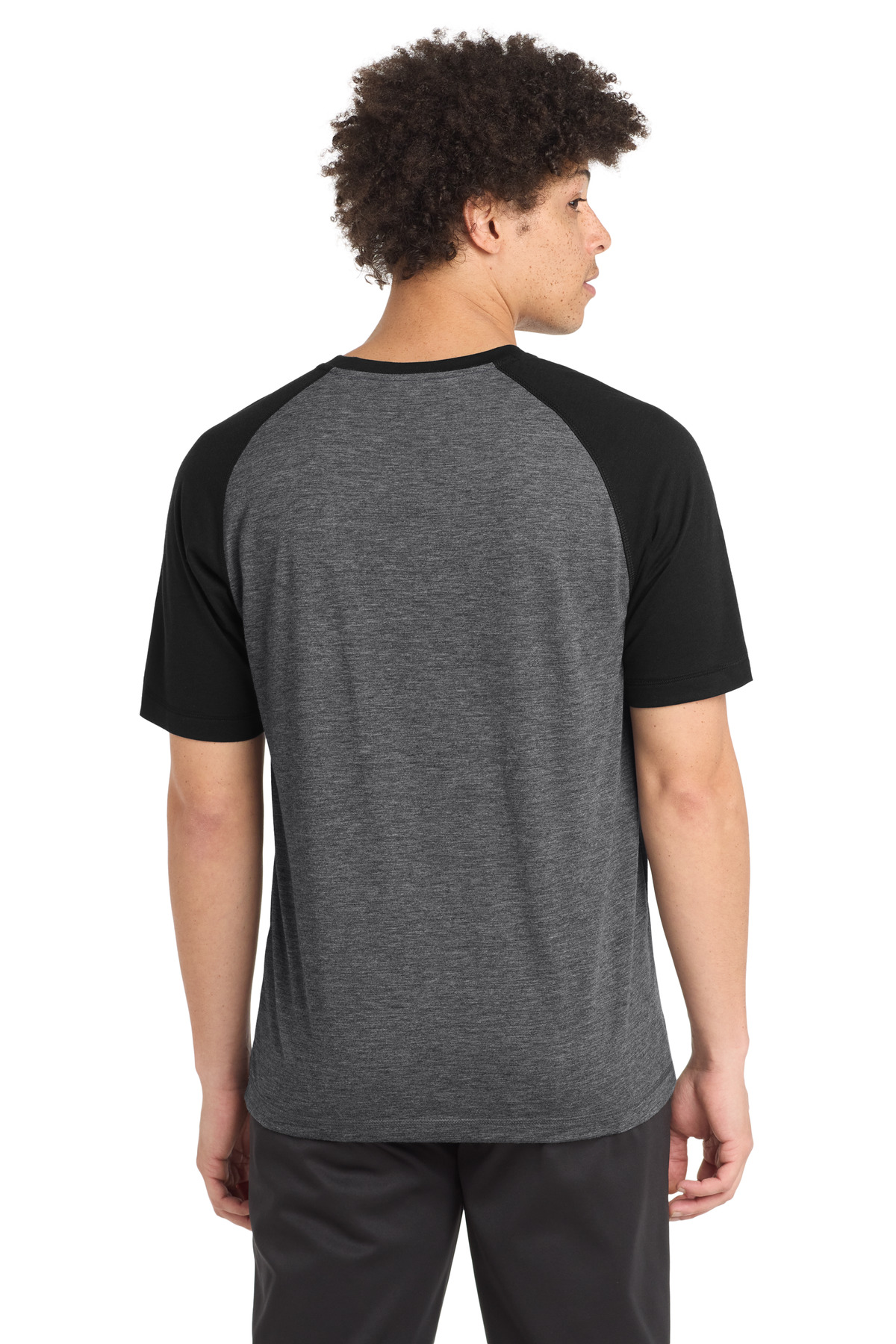 Sport-Tek PosiCharge Tri-Blend Wicking Raglan Tee. ST400 109