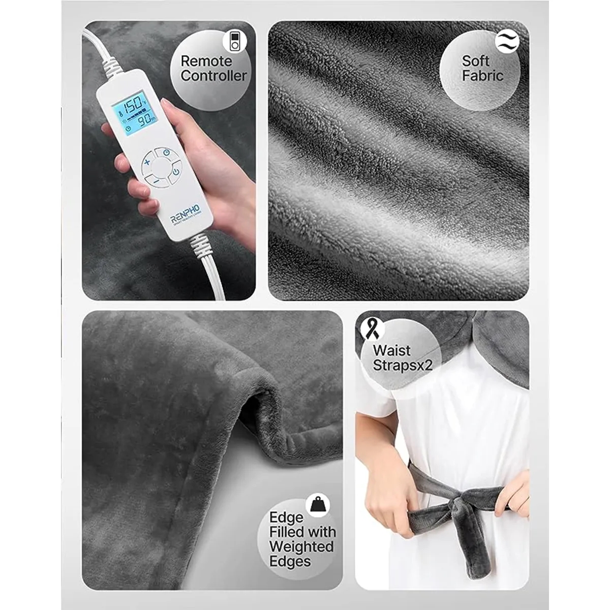 Shoulder And Neck Heating Pad Fast-Heat Heated Warmer 2