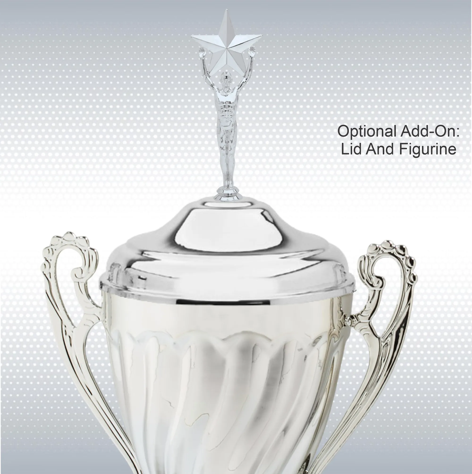 Silver Metal Cup w/ Black Perpetual Base 6