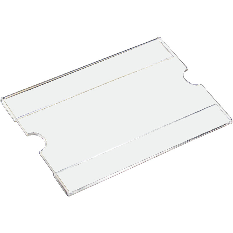 Clear Wall Mount Plastic Door Sign Holders 4