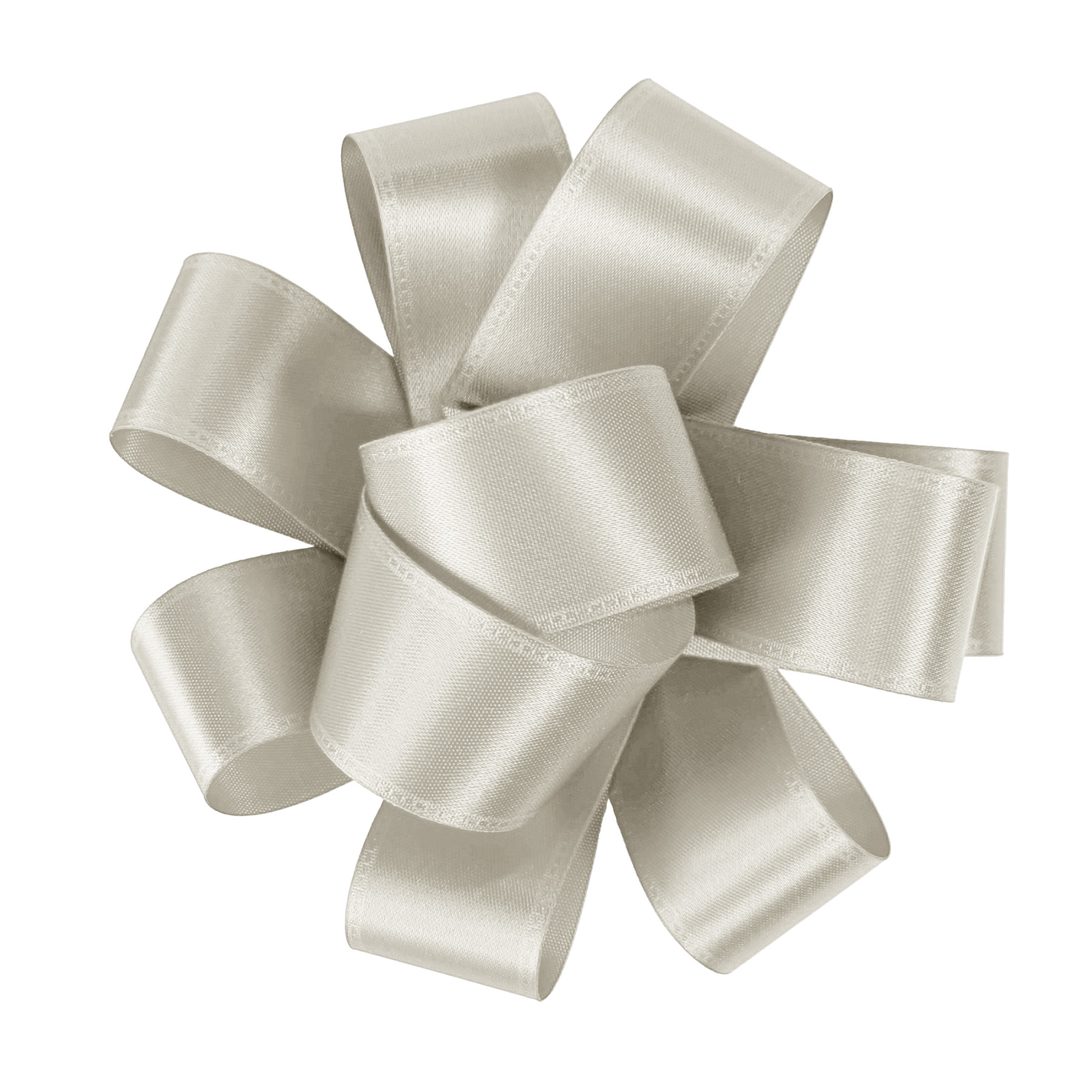 1" Badge Satin Bow - Sparkle 2