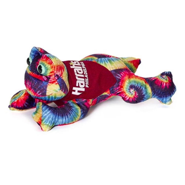 8" Tie Dye Frog Beanie 2