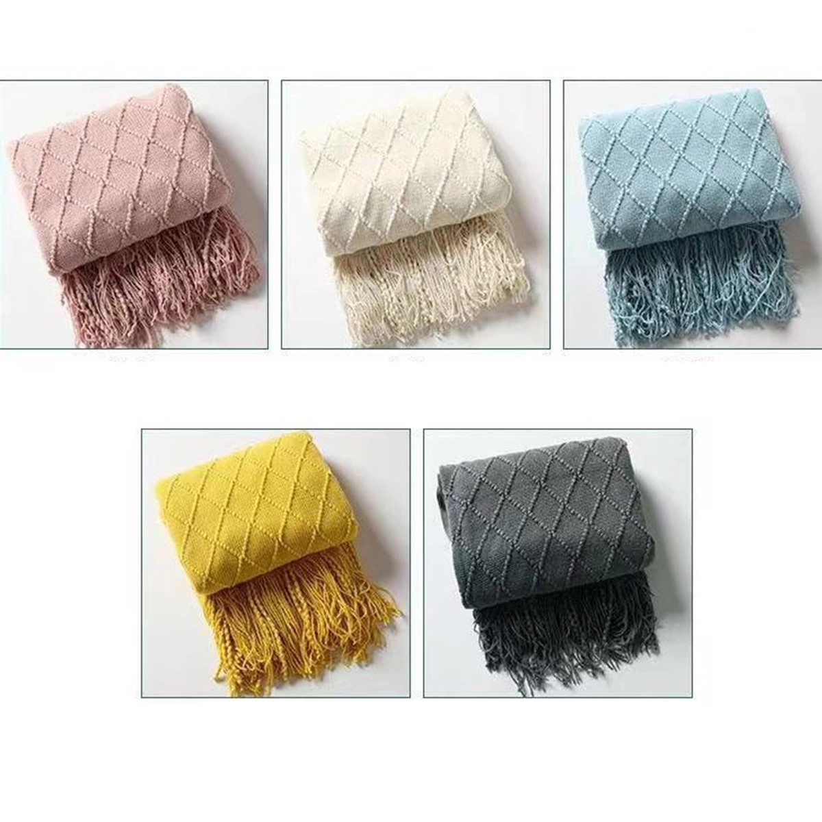 Bedsure Throw Knitted Blanket 3